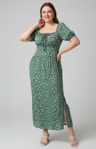 Vestido Largo Hawaii Verano Casual