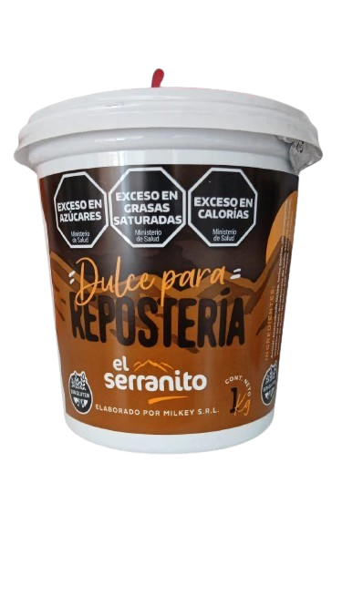 DULCE DE LECHE EL SERRANITO x 1 kg