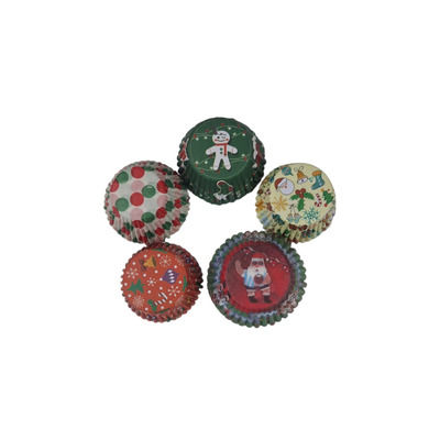 PIROTIN CUPCAKE ESTAMPADO x 25 unidades