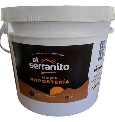 DULCE DE LECHE EL SERRANITO x 4 kg