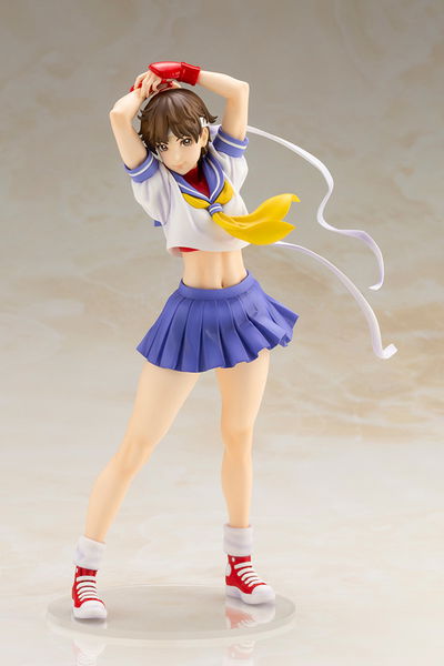 Street Fighter Zero 3 - Kasugano Sakura - Bishoujo Statue - 1/7 (Kotobukiya)