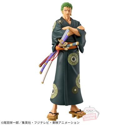  One Piece - Roronoa Zoro - DXF Figure - The Grandline Wano Country - Yukata Version