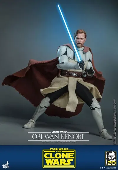 Star Wars: The Clone Wars TMS095 Obi-Wan Kenobi 1/6th Scale Figure