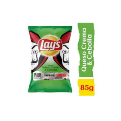 Lays queso crema y cebolla 