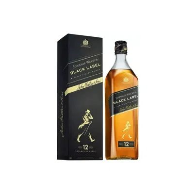 Johnnie Walker Black label 1L (con estuche)
