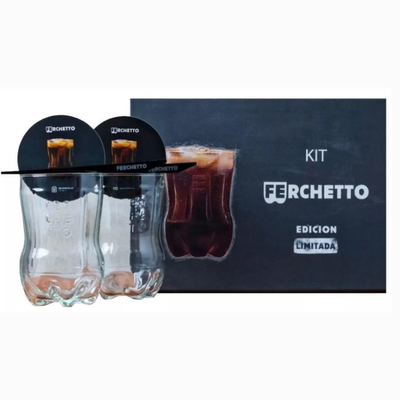 Vaso Fercheto Jarra X2 En Box Completo 