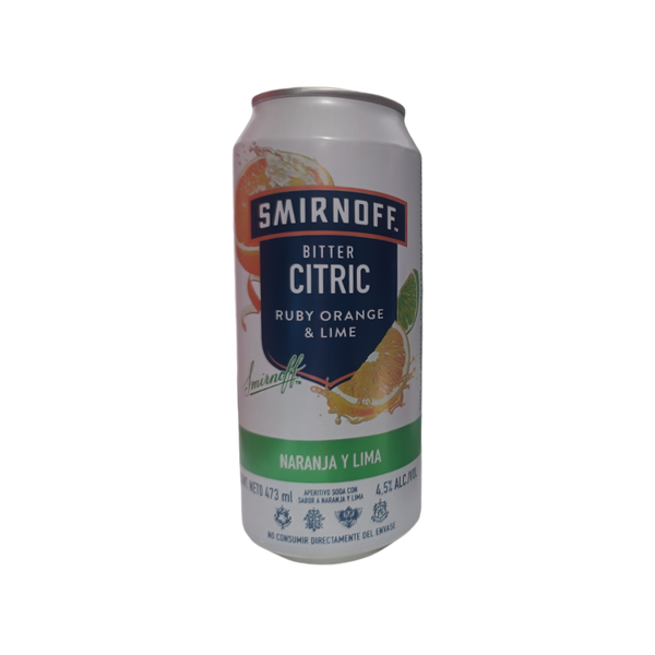 SMIRNOFF 473 RUBY ORANGE Y LIME