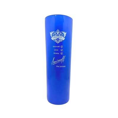 Vaso Smirnoff Azul
