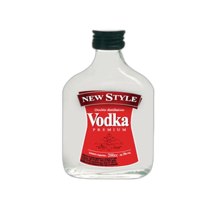 PETACA NEW STLY VODKA 200ML