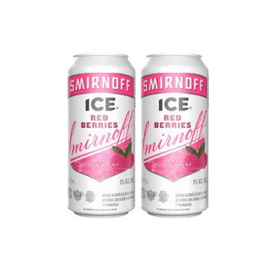 COMBO 2 SMIRNOFF BERRY 473 