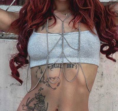 Body CHAIN - BRUNE