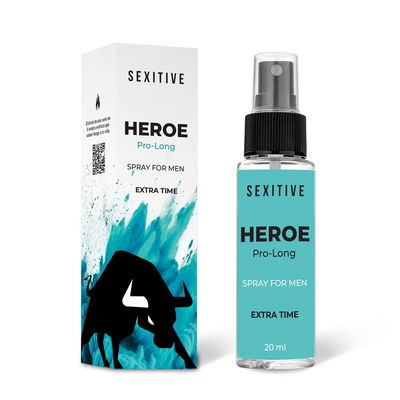 Spray Maculino HEROE PRO-LONG EXTRA TIME 20ml
