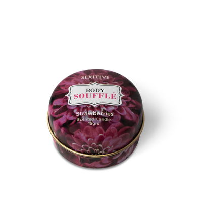 SCENTED CANDLE Body Souffle Strawberries 15gr