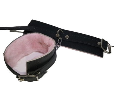 Esposas PELUCHE CADENA CH - KUERO - ROSA