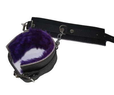 Esposas PELUCHE CADENA CH - KUERO - VIOLETA
