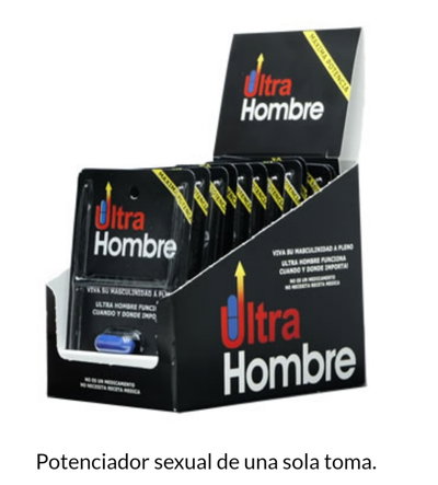 Vigorizante ULTRA HOMBRE (x1 comp)