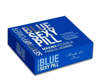 Pildoras BLUE SEXY PILL (4 comp)