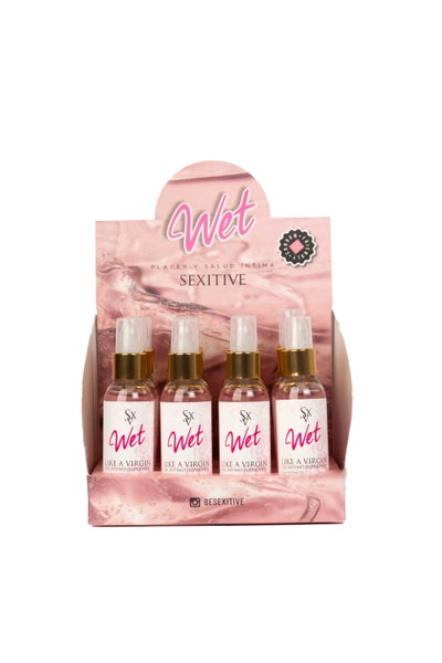 PACK 12 WET Like a Virgin + CAJA EXHIBIDORA