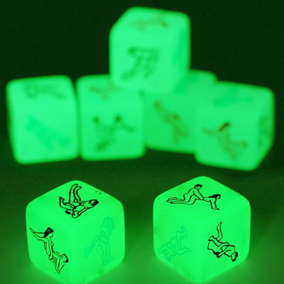 Dado Erotico FLUORESCENTE
