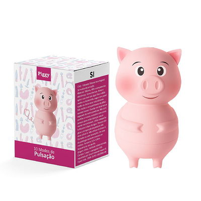 USB Succionador + Pulsaciones PIGGY (10 func)