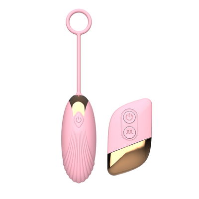 USB Egg Vibrador Inalambrico SHELL ROSE (10 func)