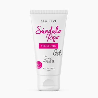Gel Intimo SENSBOMB SANDALO ROJO 70gr