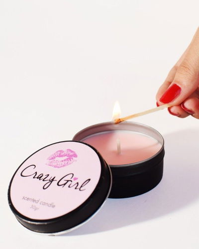 MASSAGE CANDLE Crazy Girl 30gr