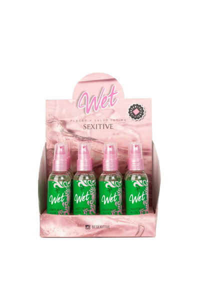 PACK 12 WET Aloe Vera + CAJA EXHIBIDORA