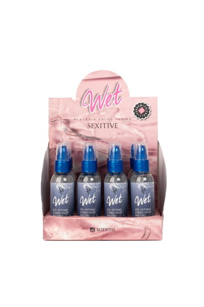 PACK 12 WET Neutro + CAJA EXHIBIDORA