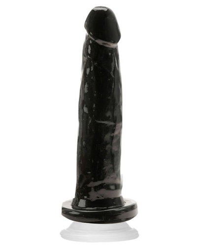 Dildo VARA - BLACK VENTOSA - SXT (18x4cm)