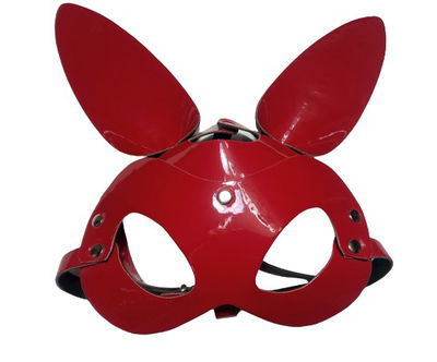 Mascara CONEJA - KUERO - ROJA