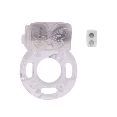 Anillo Vibrador MARIPOSA - TRANSPARENTE