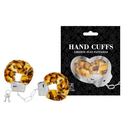 Esposas Metal y Peluche HANDCUFFS - PRINT
