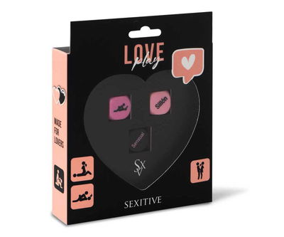 Dados Heart LOVE PLAY