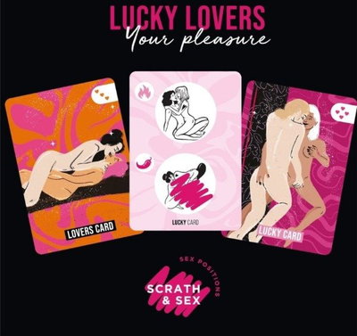 Juego Cartas LUCKY LOVERS Your Pleasure - Raspa y juga