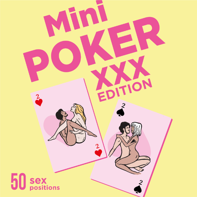 Naipes MINI POKER XXX Edition