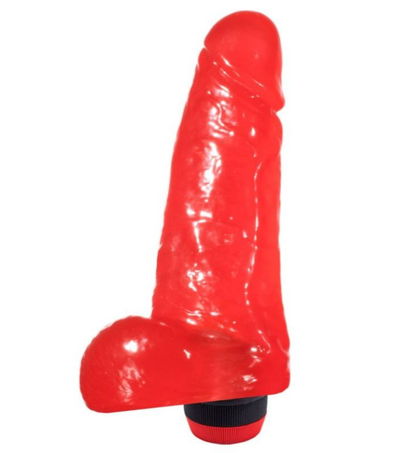 Dildo Vibrador Realisitco AIDEN - FUN - NAC - (18x4cm)