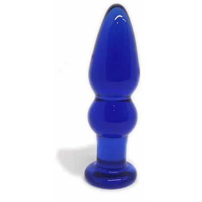 Plug Anal VIDRIO BLUE