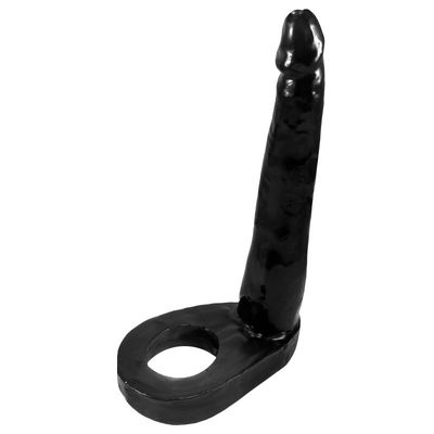 Anillo Doble Penetración LARGE - BLACK - SXS - (14x2,2cm)