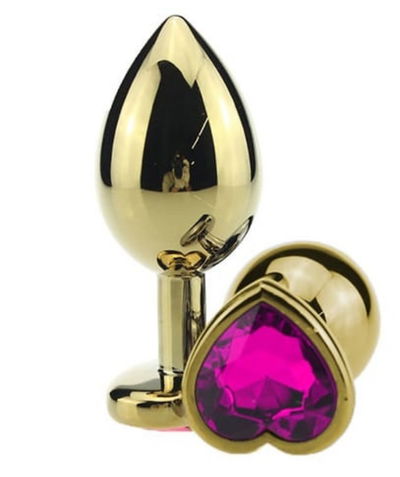 Plug CORAZON GOLD Acero - M