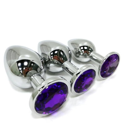 Plug STRASS Acero - L
