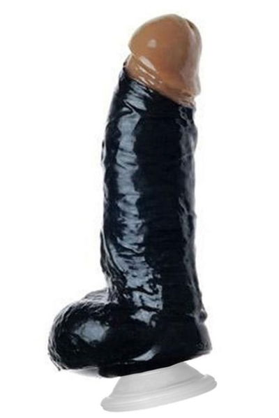 Dildo Realistico AIDEN - MULATO VENTOSA - NAC - (18x4cm)