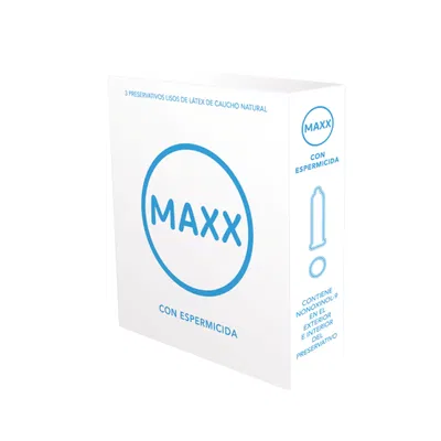 Pres MAXX ESPERMICIDA (x 3und)
