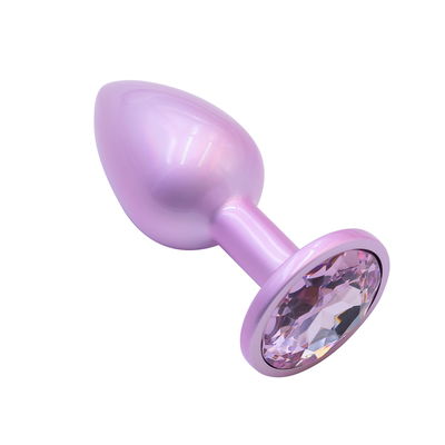 Plug STRASS LUXOR PURPLE Acero - S