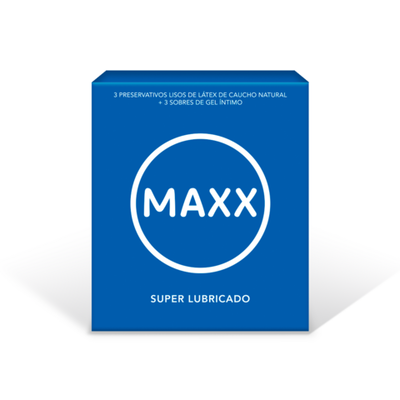 Pres MAXX SUPER LUBRICADO (x 3und)