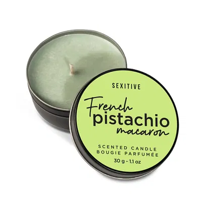 MASSAGE CANDLE French Pistachio Macaron 30gr