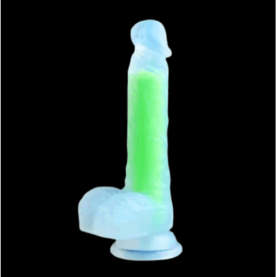 Dildo Realistico NEON VENTOSA (17x3cm)