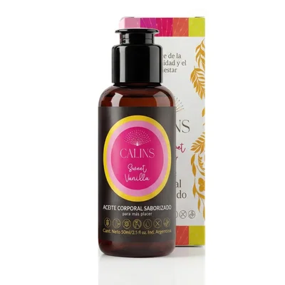 Aceite Corporal Saborizado SWEET VAINILLA 50ml