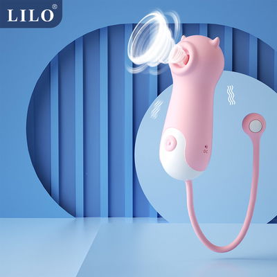 USB Succionador + Pulsacion LITTLE MONSTER QIQI (10 func)