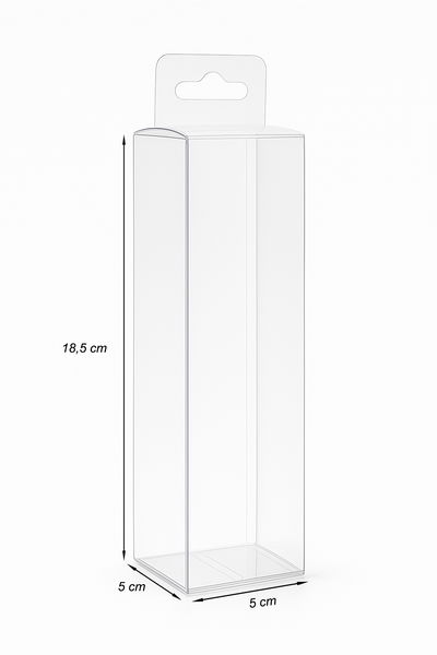 Caja ACETATO (5x5x18,5cm)
